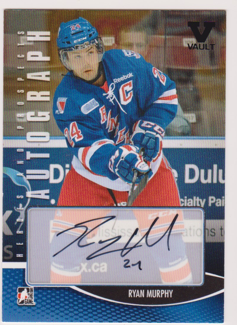 (image for) 2012-13 ITG Heroes and Prospects Autographs #ARMU Ryan Murphy